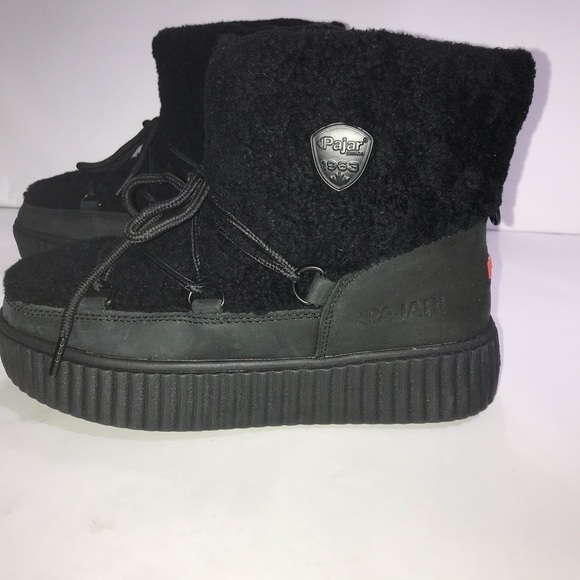 Like New Pajar Canada Ceria Boot Black Color Size/6.5 - Picture 7 of 13